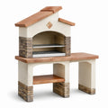 Barbecue en brique et béton avec table latérale 150 cm